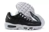 nike air max 95 homme pas cher black white